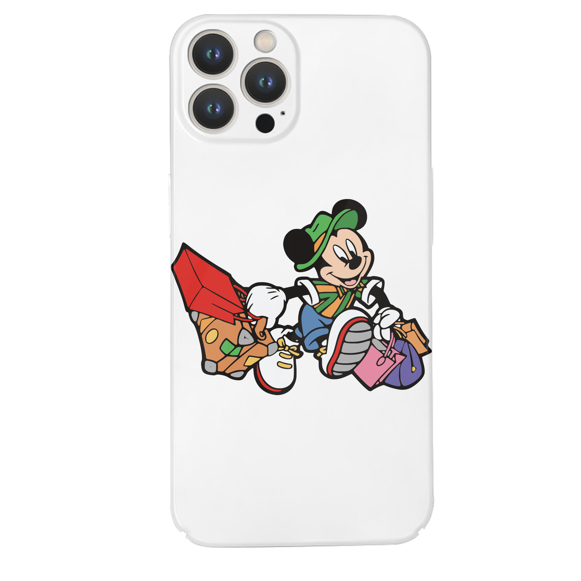 （画像用） ミッキーマウス Mickey Mouse 【iPhone 14シリーズ対応】ハードケース